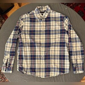 Banana Republic Multicolor Plaid Button Down Shirt